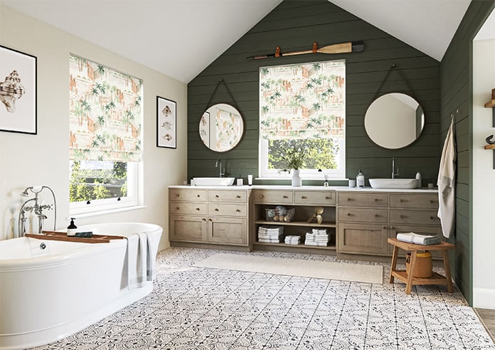 Sunset Boulevard, Glow - Motorised Roman Blind - Image 6